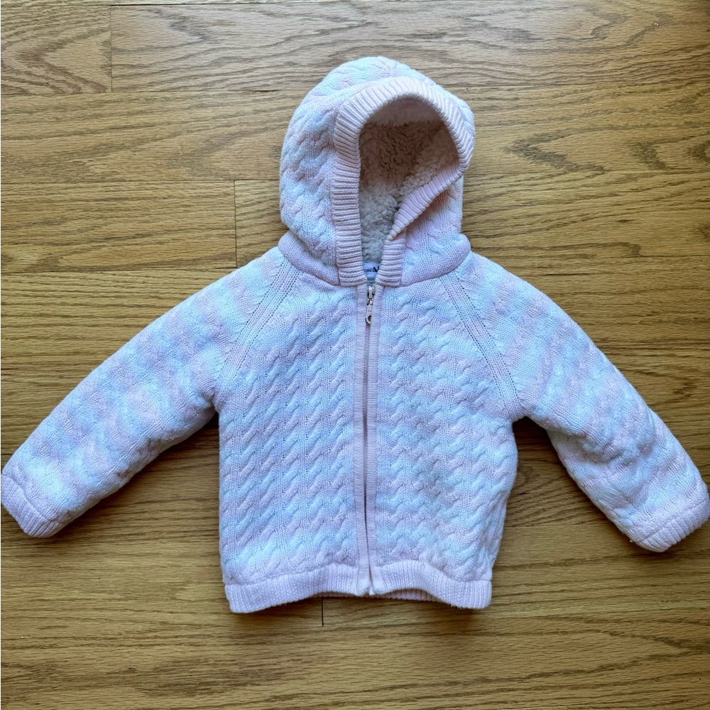 Angel Dear Sherpa hooded jacket 12-18 months